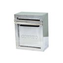 Ver imagem 1 de Caixa Correio Cartas Popular 30 Inox para Grade 13x25x30cm