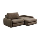 Ver imagem 6 de Sofá Luka Retrátil 2.10m Pillow Top 18cm Espuma D26 Molas Ensacadas Conforto Luxo Sala - Marrom