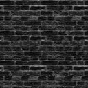 Ver imagem 2 de Papel de Parede Adesivo Tijolo Preto e Cinza - 2,5m