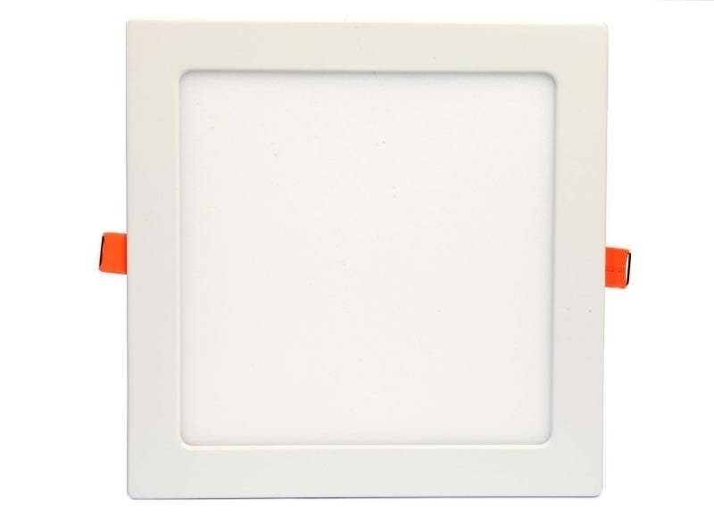 Luminária Plafon led 18w embutir ledgold quadrado luz fria - 1
