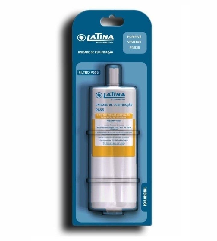 Filtro Refil Latina P655 Purifive Vitamax Pa731 Pa735 Pn535 - 1