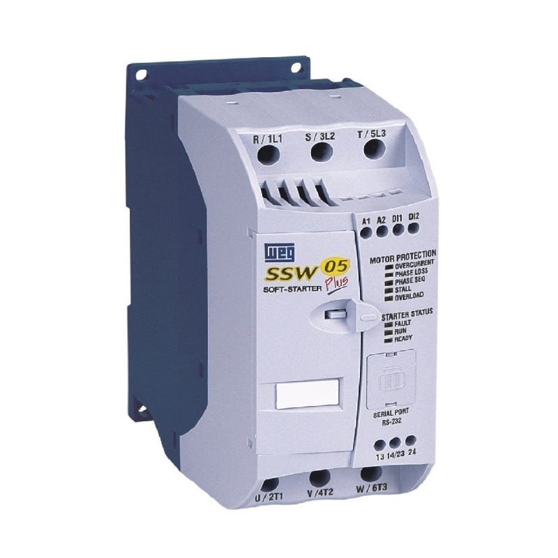 Chave De Partida Soft-starter SSW05 WEG 30a 200v até 480v