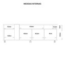 Ver imagem 7 de Rack Bancada para TV 70 Polegadas New Columbus Caemmun