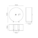 Ver imagem 5 de Dispensador de Papel Higiênico Rolão Inox Noble Biovis