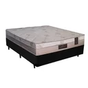 Ver imagem 3 de Cama Box Baú Casal Conforto Suede Marrom + Colchão Casal Conforto Espuma D33 Com EPS 16x138x188