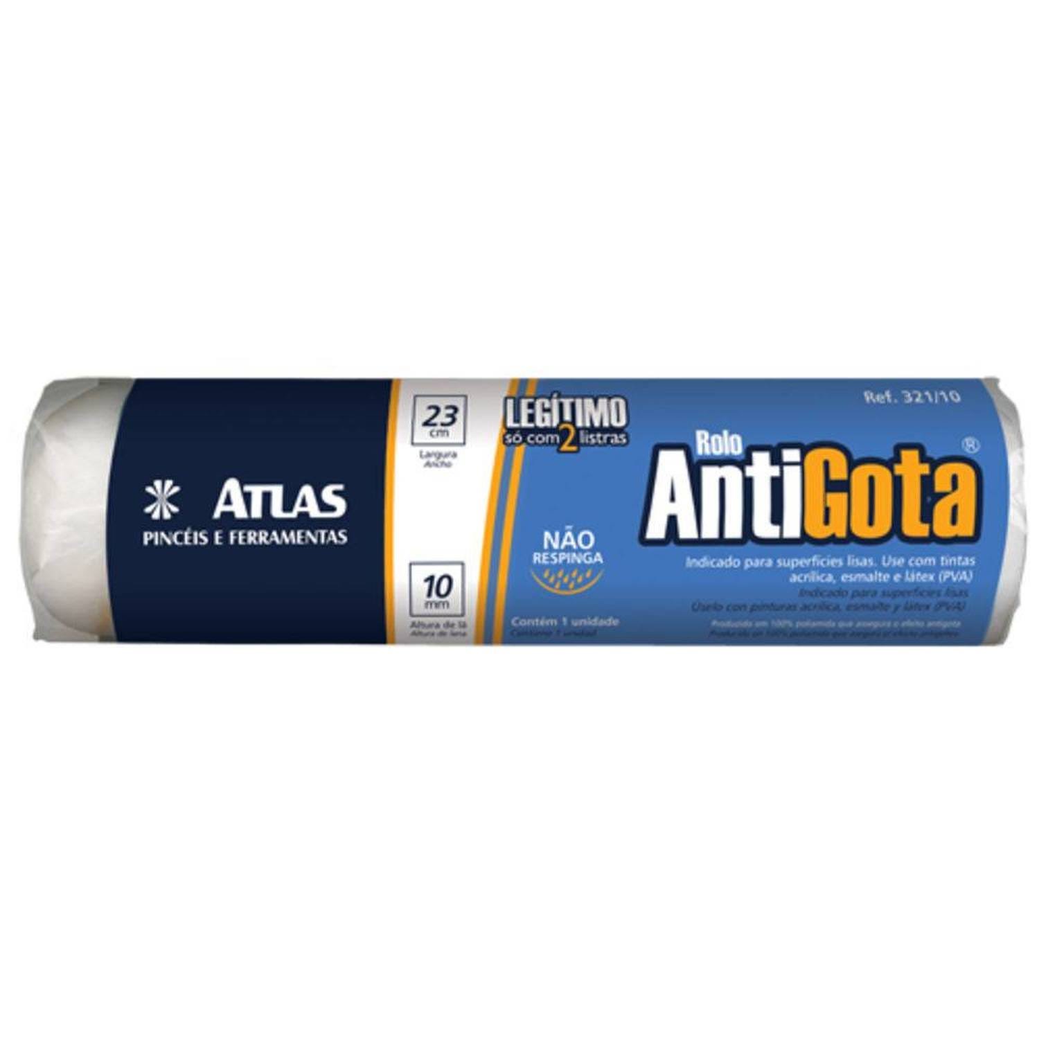 Rolo Atlas Antigota 23cm Ref 321/10 S/cabo - 2
