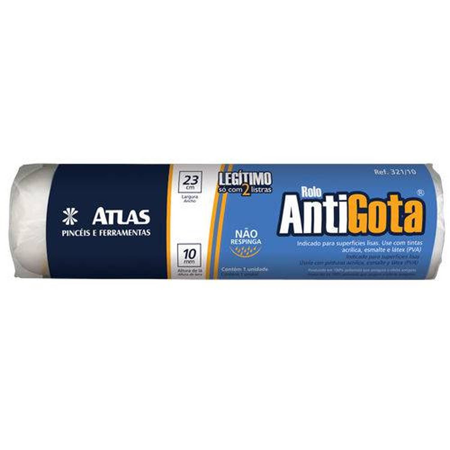 Rolo Atlas Antigota 23CM Ref 321/10 S/Cabo
