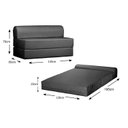 Ver imagem 3 de Sofá Cama Casal New Extra Courano Preto - Paropas