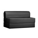 Ver imagem 1 de Sofá Cama Casal New Extra Courano Preto - Paropas