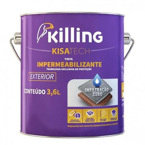 Base a Tinta Kisatech Impermeabilizante 16.20lt