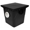Caixa Gordura Metasul C/Cesto 40 X41 X 41cm Preto - 1