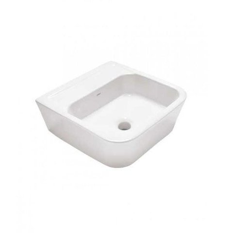 Cuba Louca Fiori 42 X 42cm Apoio Alpinia Quadrada Branca
