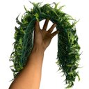 Ver imagem 5 de 7 Placas com Folhagem Samambaia Artificial Cobertura Jardim Vertical Decoração Rápida Apartamento