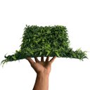 Ver imagem 6 de 7 Placas com Folhagem Samambaia Artificial Cobertura Jardim Vertical Decoração Rápida Apartamento