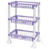 Fruteira 3 Andares Retangular Lilas R-0975 - 1