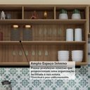 Ver mais imagens de Cozinha Completa 4 Peças com Espaço para Micro-ondas e Tampo 270cm Lari Luciane Móveis