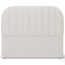 Ver imagem 3 de Cabeceira Cama Box Queen Estofada Orgânica 160cm Alice W01 Bouclê Cru - Lyam Decor