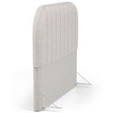 Ver imagem 4 de Cabeceira Cama Box Queen Estofada Orgânica 160cm Alice W01 Bouclê Cru - Lyam Decor