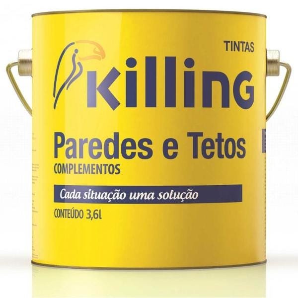 Fundo Água Killing 3.6lt Preparador Parede - 1