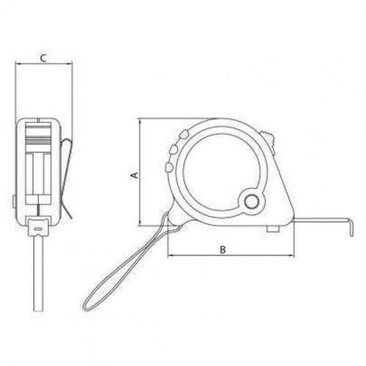Trena 5.0mt Tramontina 43156305 - 2