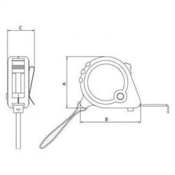 Trena 5.0mt Tramontina 43156305 - 2