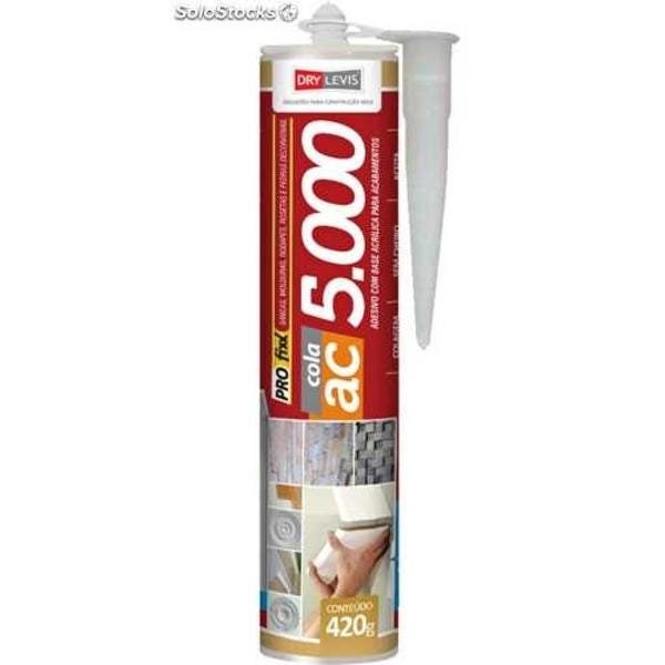 Adesivo Acrilico Cola Ac 5.000 420Gr Branco