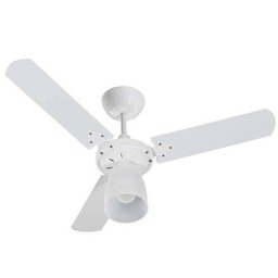 Ventilador de Teto Marbella 3 Velocidades 130W Branco Tron - 1 Ventilador de Teto Marbella 3 Velocidades 130W Branco Tron - 1