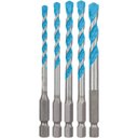 Ver imagem 1 de Jogo de Brocas Multiconstrução, Mecha Multimaterial Hex-9 com 5 Peças 5.5/6/6/7/8mm- 2608900586000 -