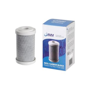 Refil Carbon Block BBI REP-POU125 para filtro F125BR F125TR