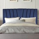 Ver imagem 2 de Cabeceira para Cama Box Casal 1,60 Cm Bélgica:azul