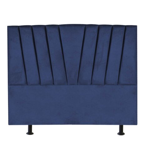 Cabeceira para Cama Box Casal 1,60 Cm Bélgica:azul