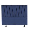 Ver imagem 1 de Cabeceira para Cama Box Casal 1,60 Cm Bélgica:azul