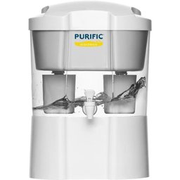 Aparelho Purificador Ecológico Branco/Cristal Refil Puricell - 1