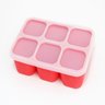 Forma de Silicone Para Congelar Papinha Vermelha Marcus e Marcus - 1