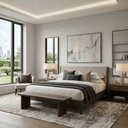 Ver imagem 2 de Papel de Parede Bucalo Ive 214 – Textura Linho Moderno Off-white