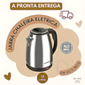 Jarra Bule Chaleira Eletrica Inox 1,8 Lts Agua Segura Ferve Rapido Economica Desligamento Automatico - 8