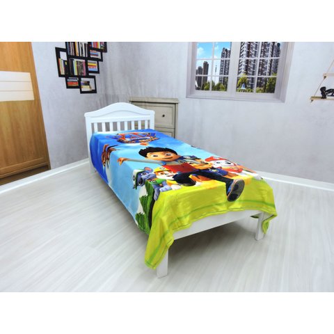 Manta Cobertor Menino Infantil Solteiro Ultra Soft , Macia, Quentinha