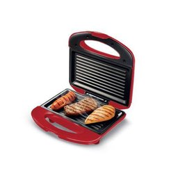 Grill e Sanduicheira Mondial Red Premium S19 - Vermelha - 110V - 1 Grill e Sanduicheira Mondial Red Premium S19 - Vermelha - 110V - 1