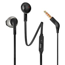 Fone de Ouvido Jbl T205 Preto com Microfone - 1