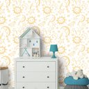Ver imagem 1 de Papel de Parede Infantil - Lua, Sol e Estrelas 2 Arte Destaque 2 Metros