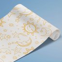 Ver imagem 3 de Papel de Parede Infantil - Lua, Sol e Estrelas 2 Arte Destaque 2 Metros
