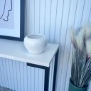Ver imagem 2 de Decoração sala centro de mesa branco liso lorance moderno