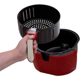 Fritadeira Air Fry Philco Saúde PH3.2L Inox/Vermelha - 127V - 2