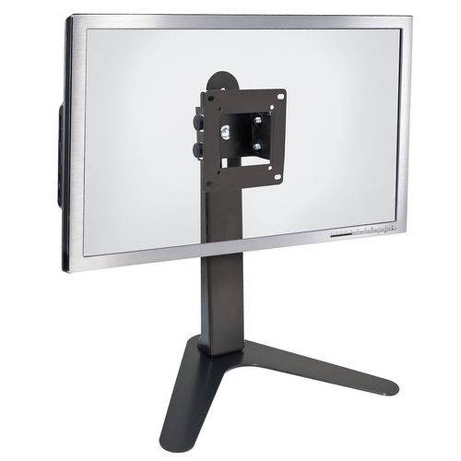 Suporte de Mesa/Pedestal Ergonômico Nr17 para Monitor Led/LCD/3D de 10" A 24" com Inclinação Mt-Slim - - 1