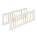 Ver imagem 1 de Grade de Proteção Dupla Wave Casatema MadeiraOriginals Branco/Marrom