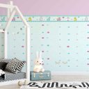 Ver imagem 1 de Papel Meia Parede Unicórnio Baby Tiffany