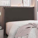 Ver imagem 2 de Cabeceira Solteiro 90cm Luna Suede Cinza - Lucadi Home