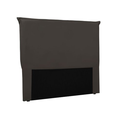 Cabeceira Solteiro 90cm Luna Suede Cinza - Lucadi Home