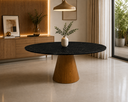 Ver imagem 2 de Mesa Jantar Oval 140x90cm - Mármore São Gabriel