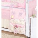 Ver imagem 1 de Porta Objetos para Berço de Bebê Coleção Doce Menina - Rosa